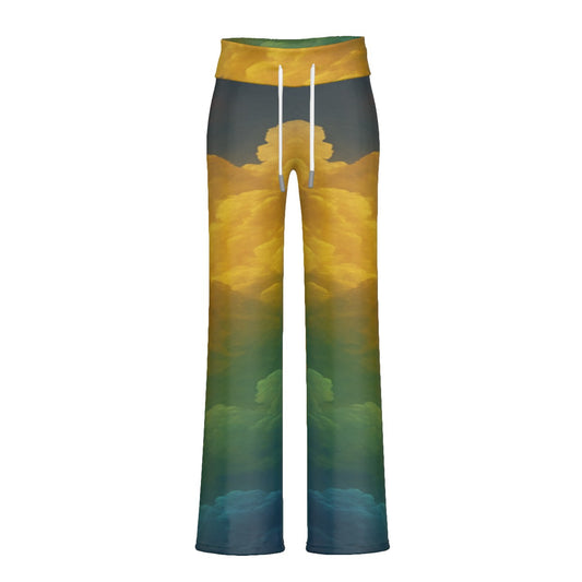 Women's High-waisted Straight-leg Trousers