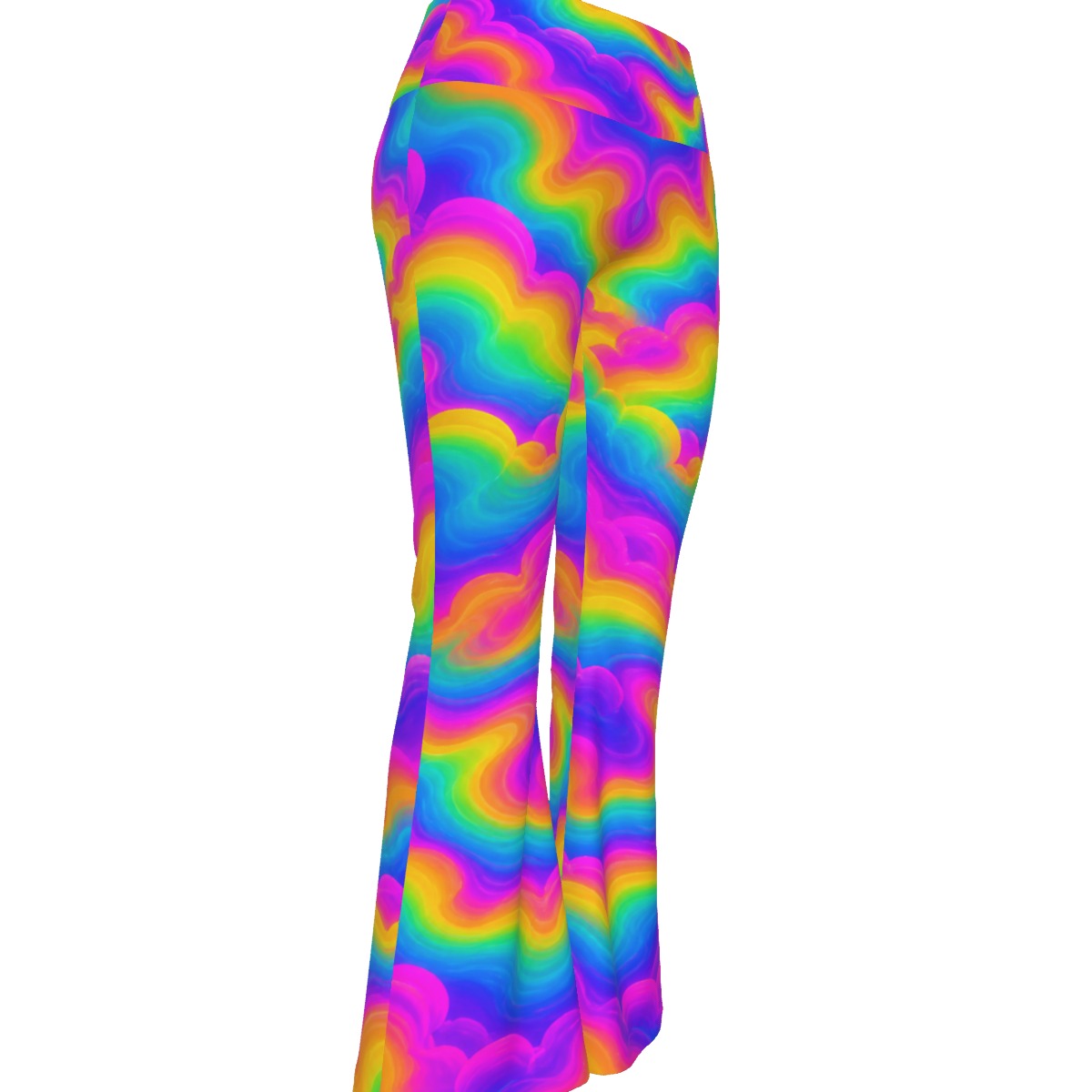 All-over print Women's Flare Yoga Pants