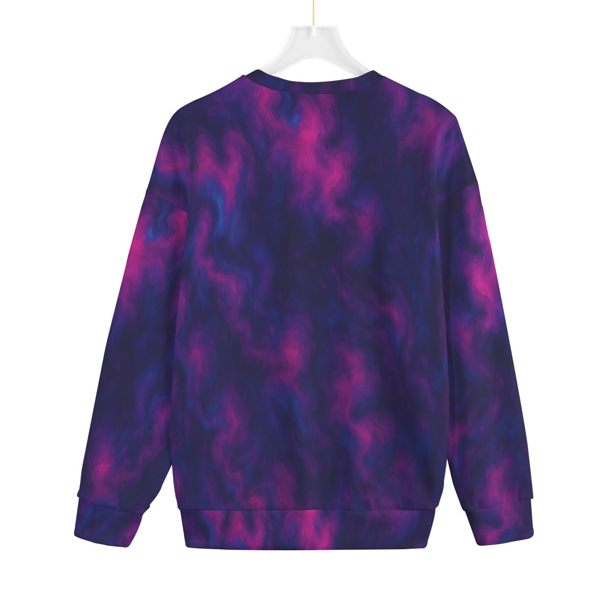 Unisex Drop-shoulder Knitted Fleece Sweater - view 2