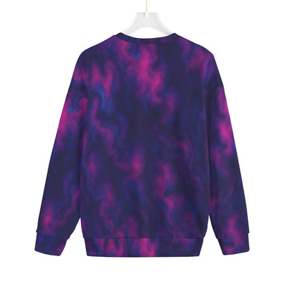 Unisex Drop-shoulder Knitted Fleece Sweater - view 2