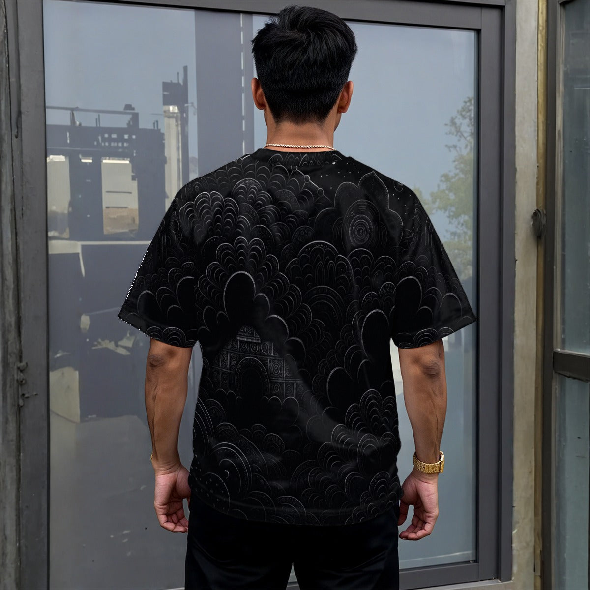 Unisex Drop-shoulder T-shirt|180GSM