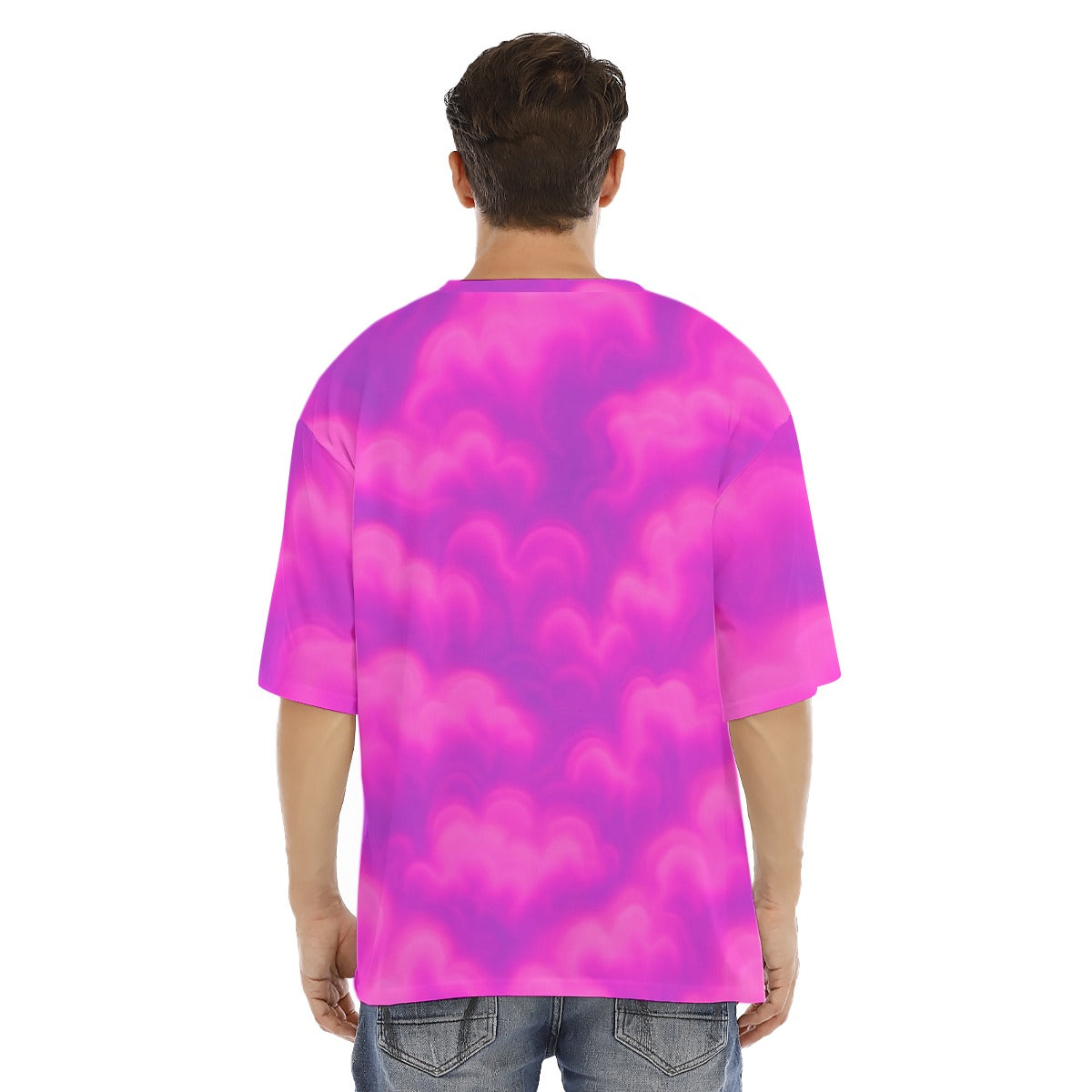 Men's Drop Shoulder T-shirt With Short Sleeve