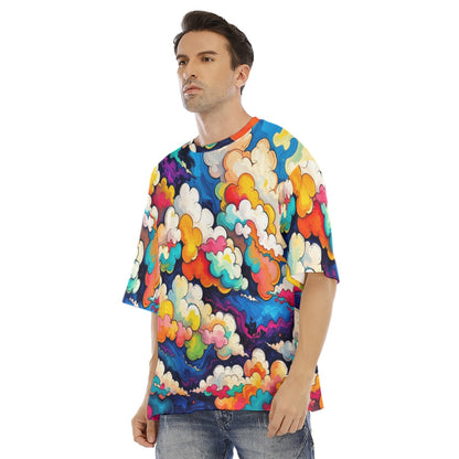 Men's Drop Shoulder T-shirt With Short Sleeve