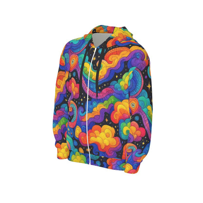 Unisex Zip Hooded Sweatshirt