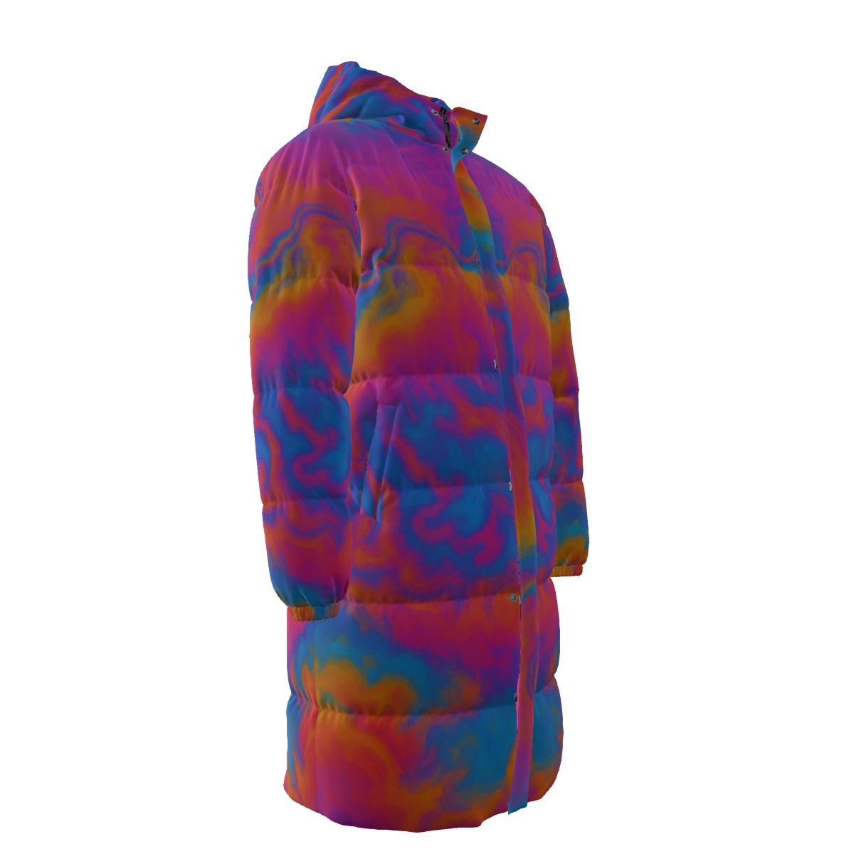 Unisex Long Down Jacket