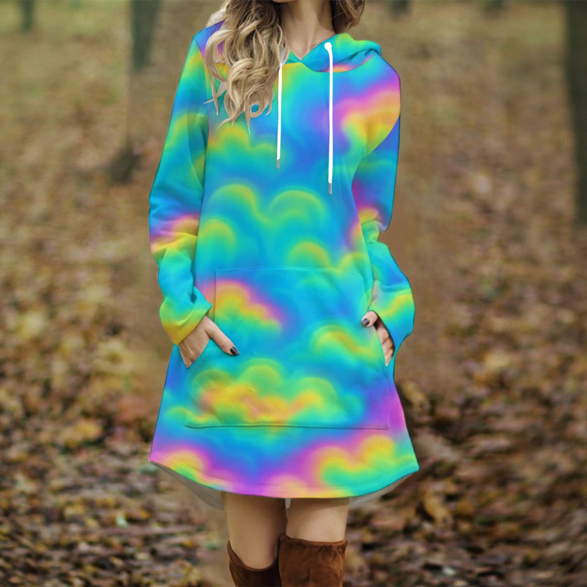 Women's Longline Hoodie Dress