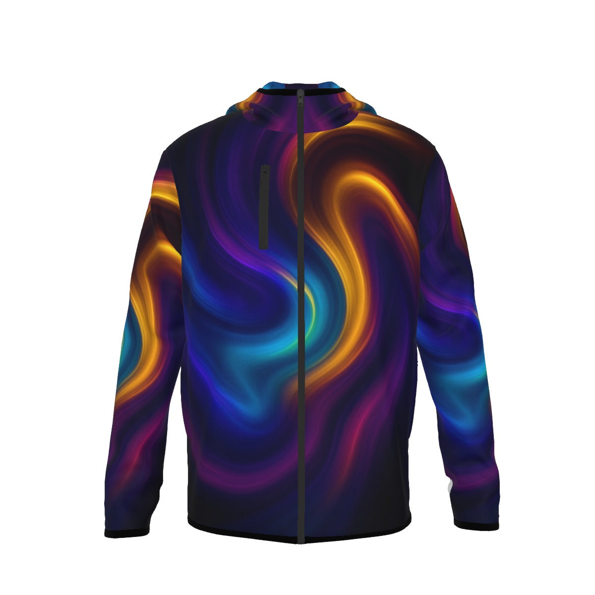 Men's Stylish Hoodie with Thumb Hole Design - view 1