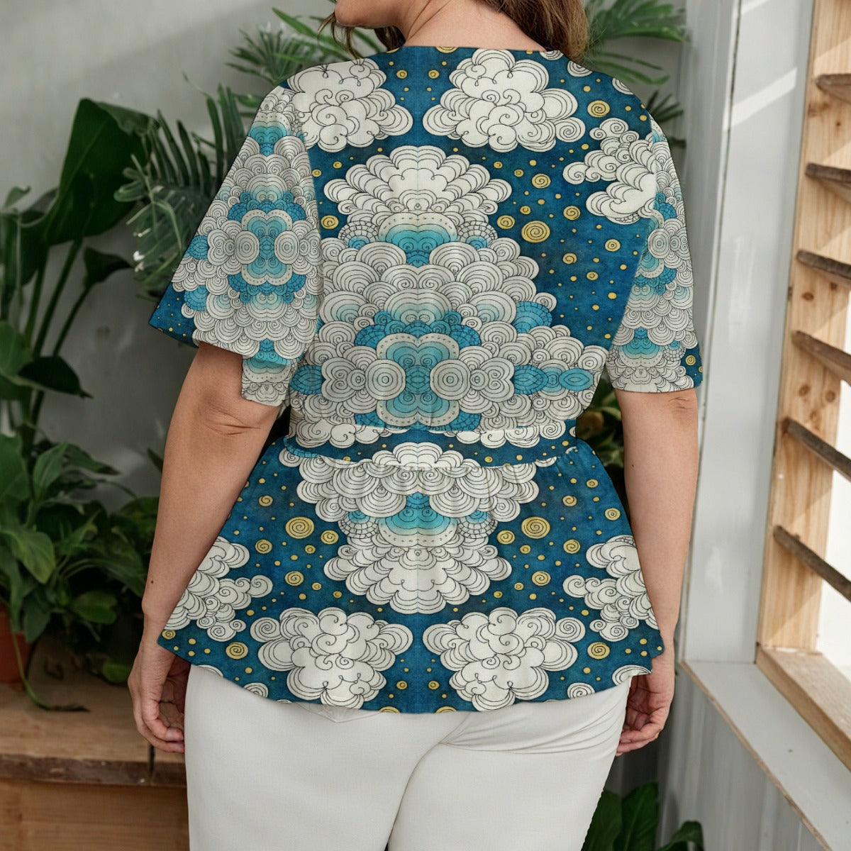 Women's Wrap Blouse