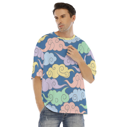 Men's Drop Shoulder T-shirt With Short Sleeve