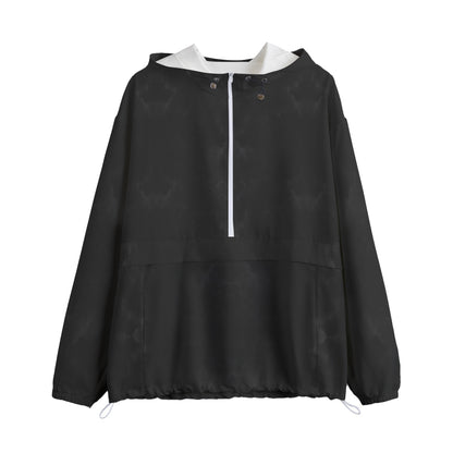 Unisex Pullover Jacket With Zipper Closure