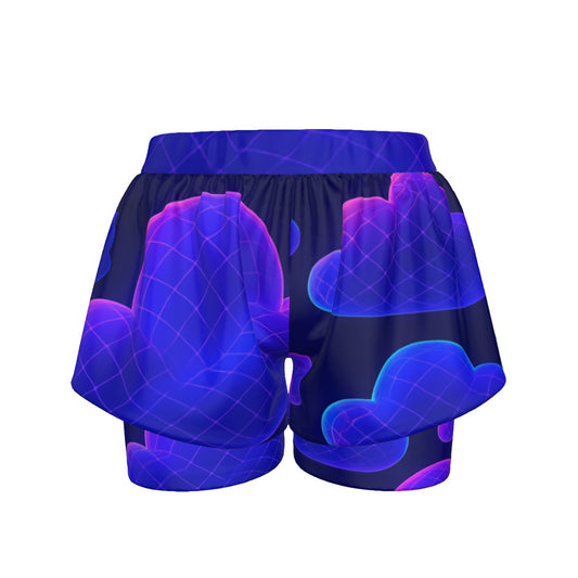 Unisex Sports Lined Shorts