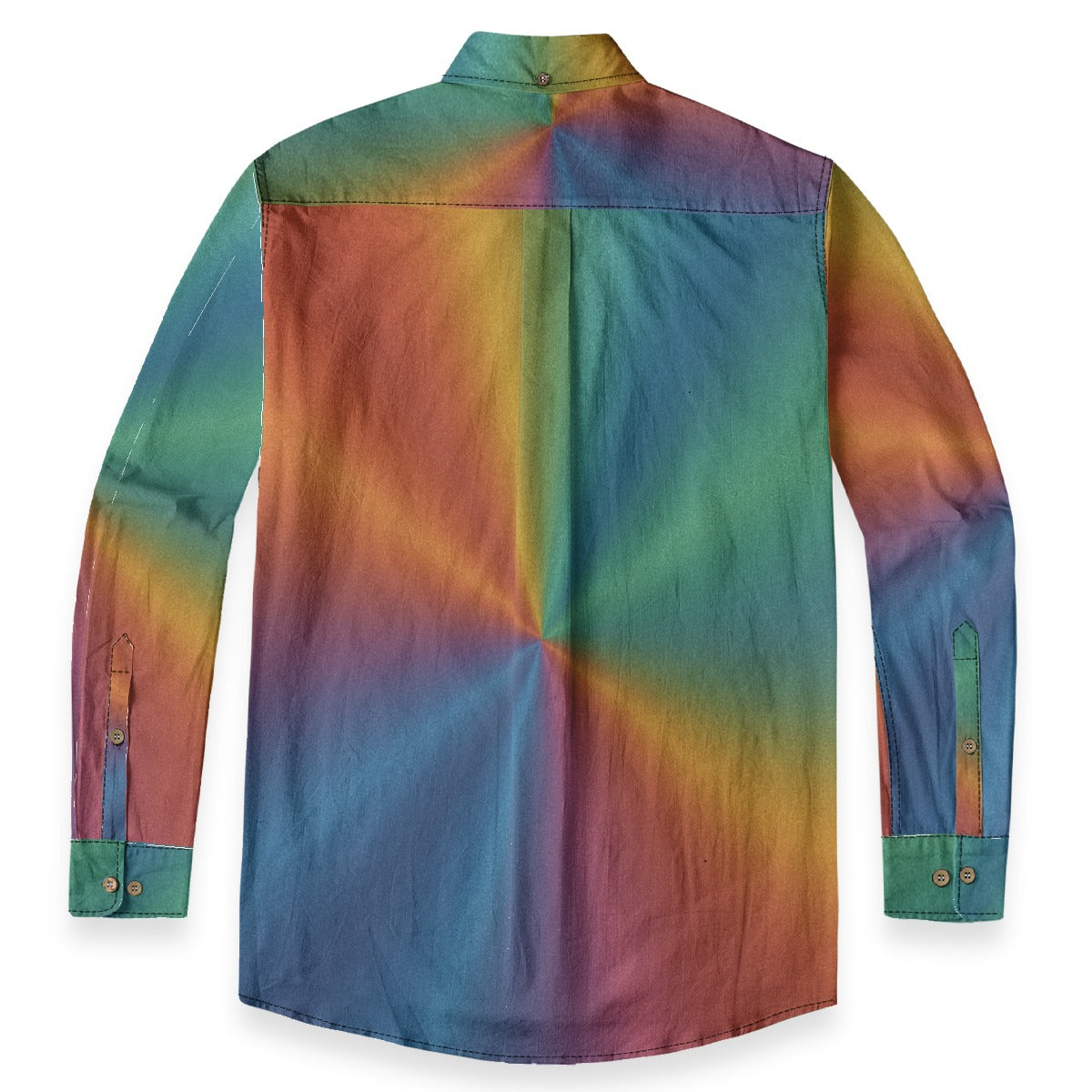 Men's Casual Lapel Long Sleeve Shirt|125GSM Cotton