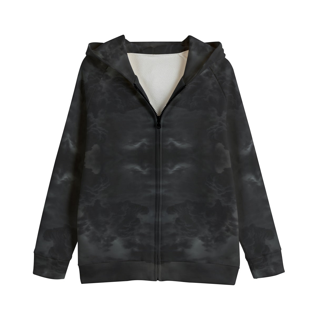 Unisex Kid's Zip Up Raglan Sleeve Hoodie | 310GSM Cotton