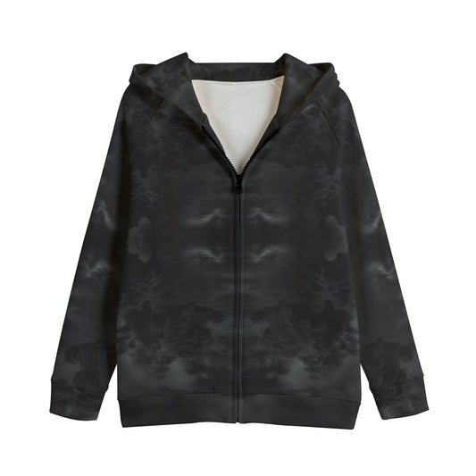 Unisex Kid's Zip Up Raglan Sleeve Hoodie | 310GSM Cotton