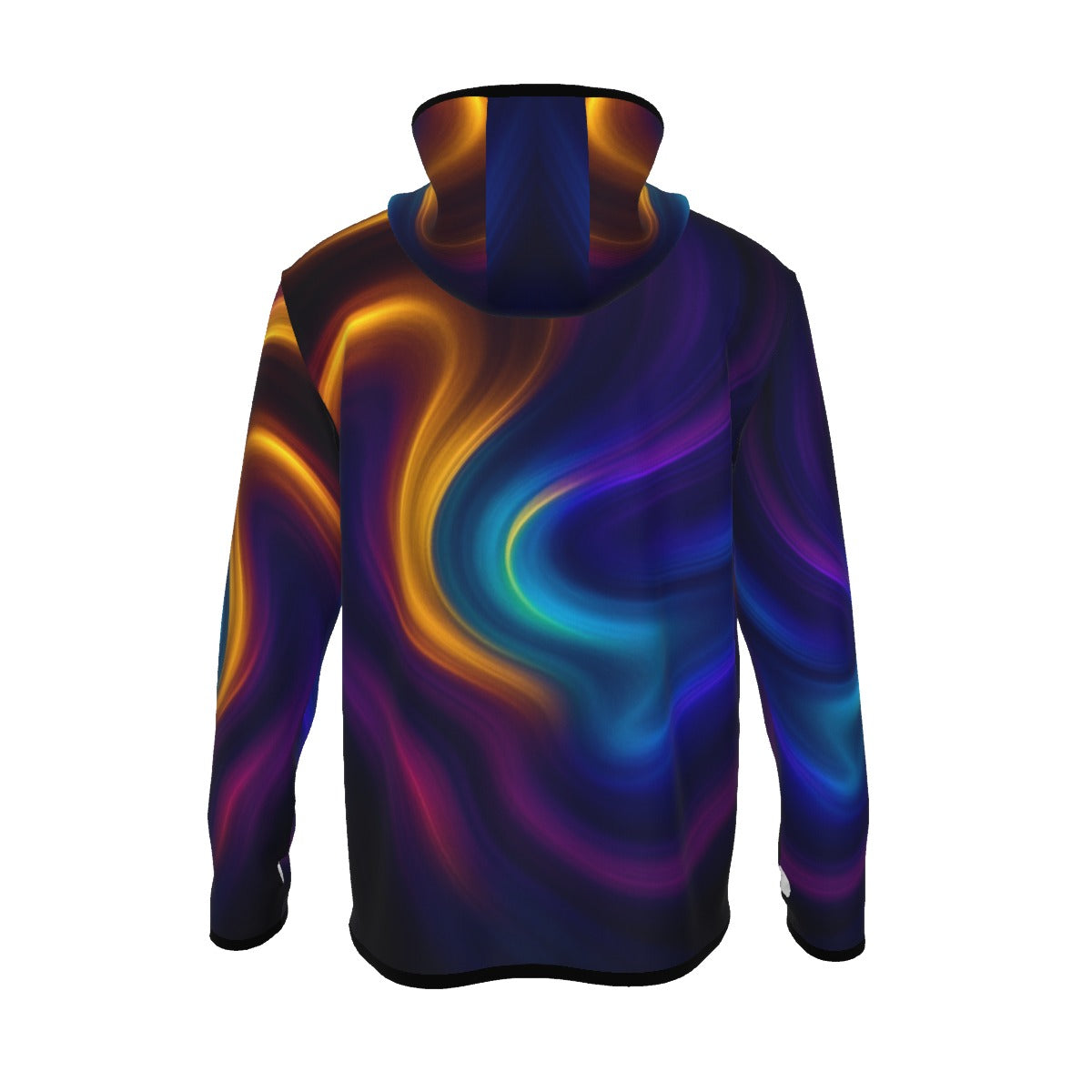 Men's Stylish Hoodie with Thumb Hole Design - view 2