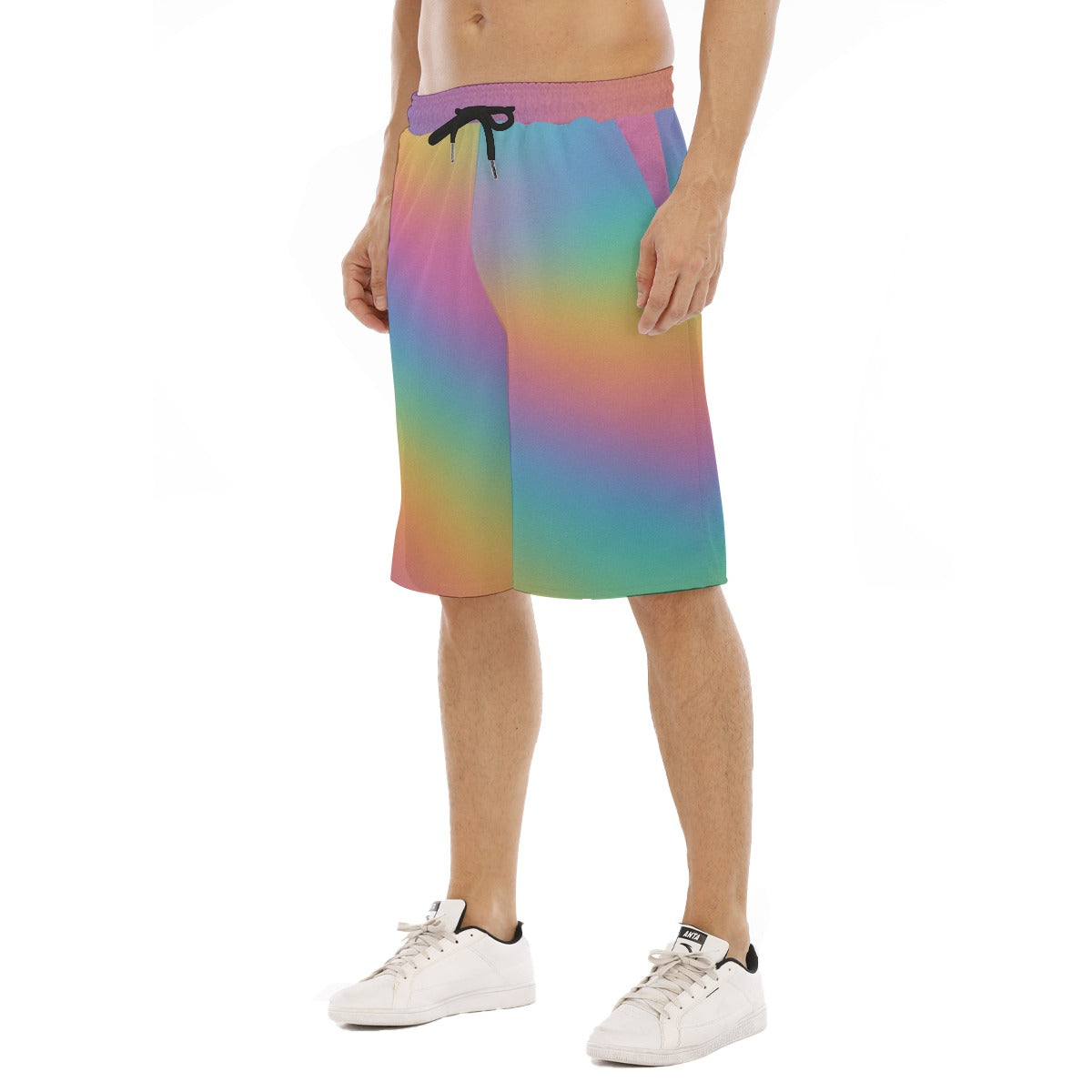 Men's Tether Loose Shorts With Pocket