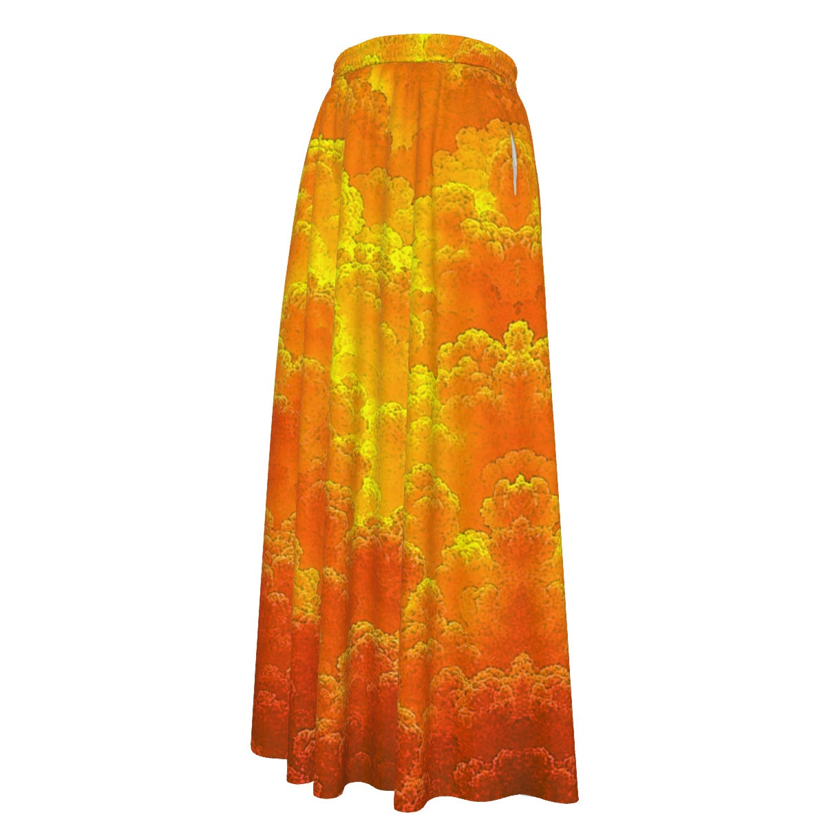Women's Maxi Chiffon Skirts With Lining