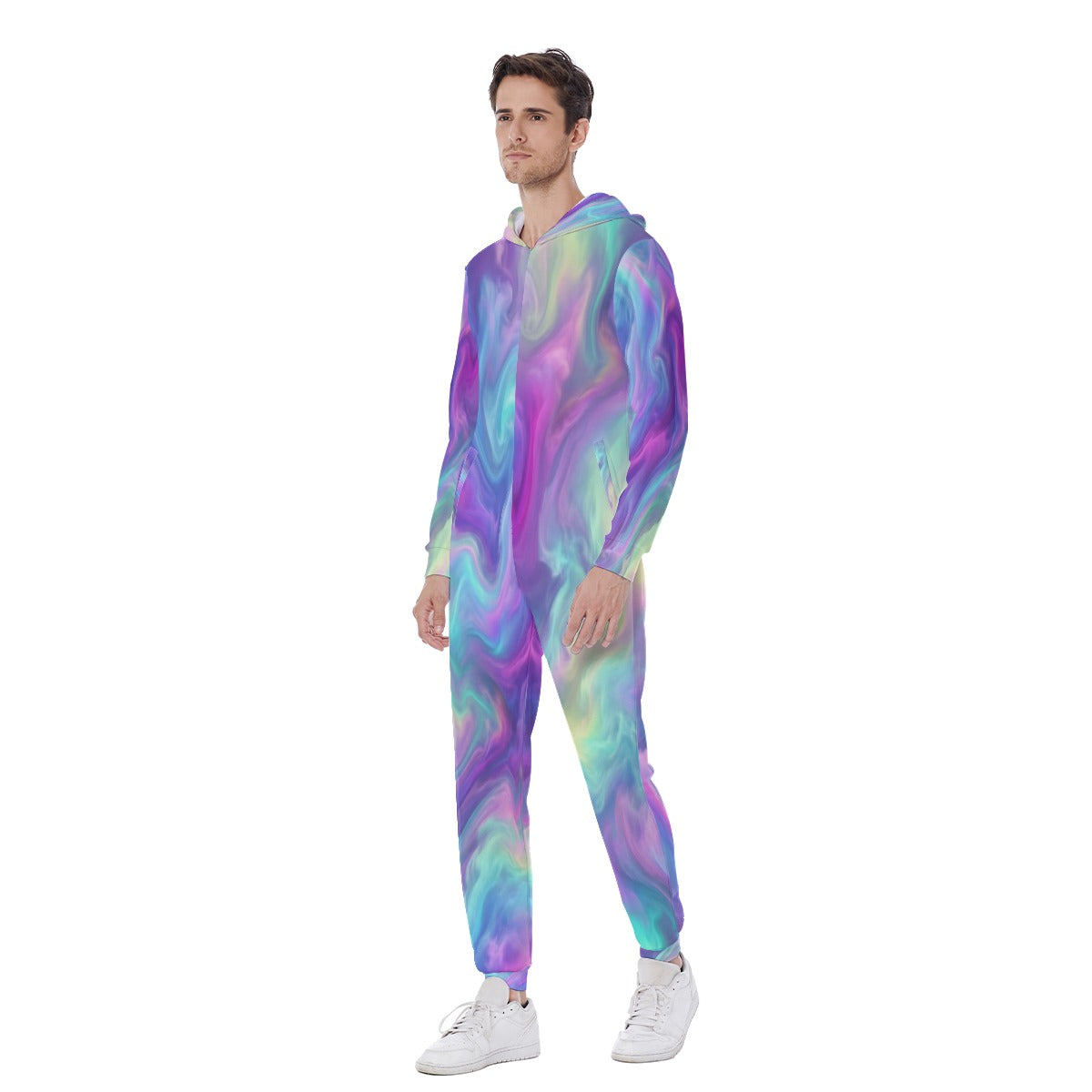 Men's Hooded Jumpsuit