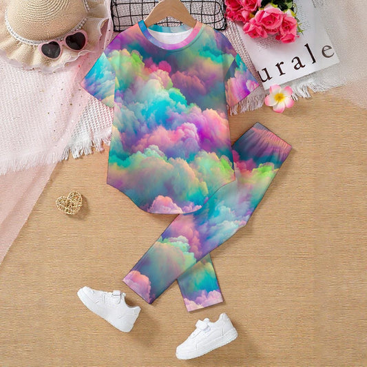 Kids' Casual Top and Pants Set