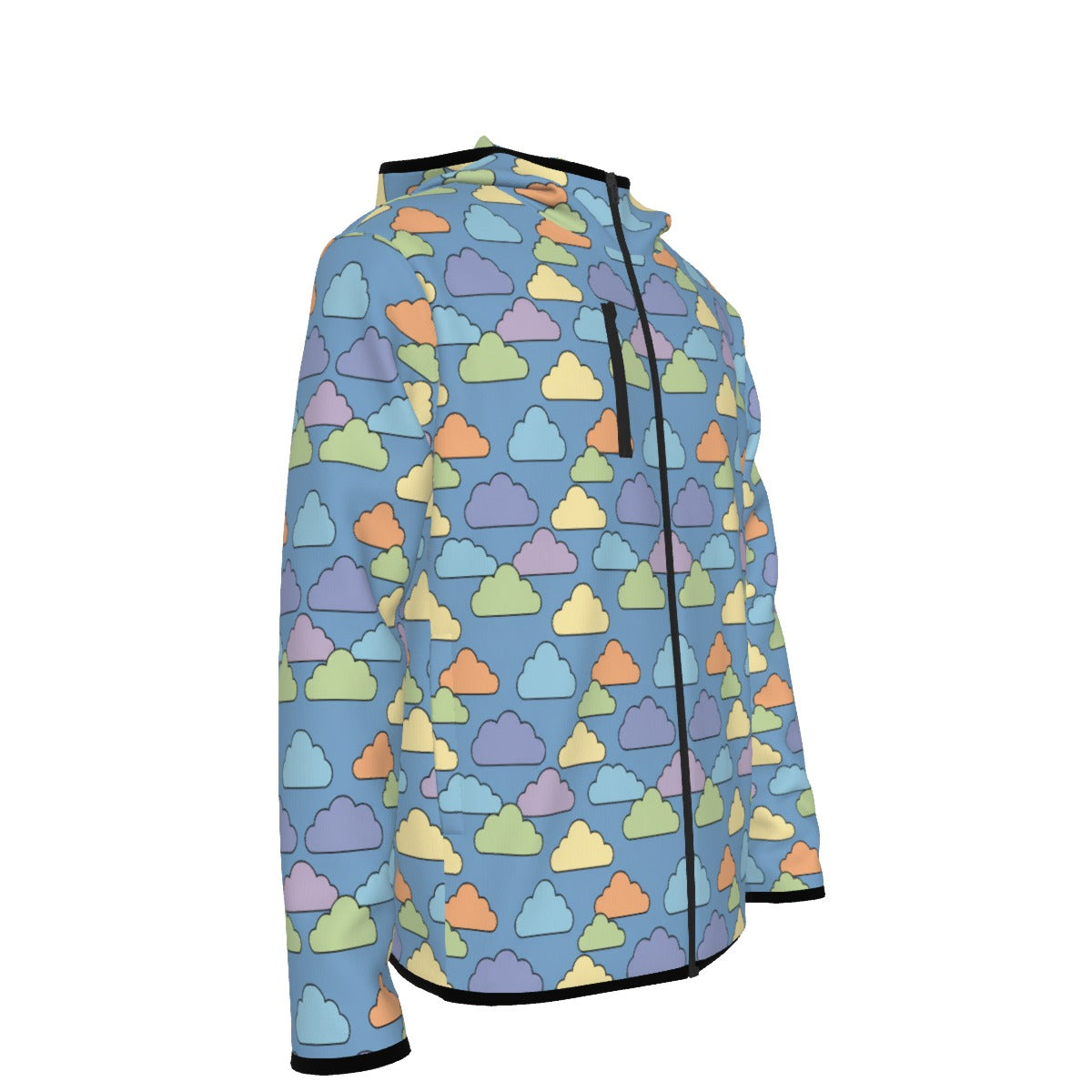 Men's Stylish Hoodie with Thumb Hole Design - view 4