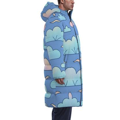 Unisex Long Down Jacket