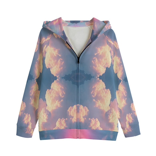 Unisex Kid's Zip Up Raglan Sleeve Hoodie | 310GSM Cotton