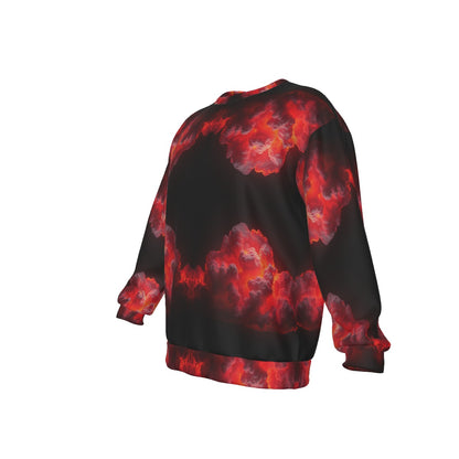 Men's Drop Shoulder Round Neck Long-Sleeved Sweatshirt