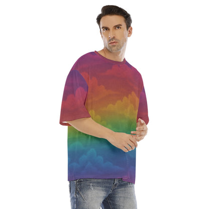 Men's Drop Shoulder T-shirt With Short Sleeve