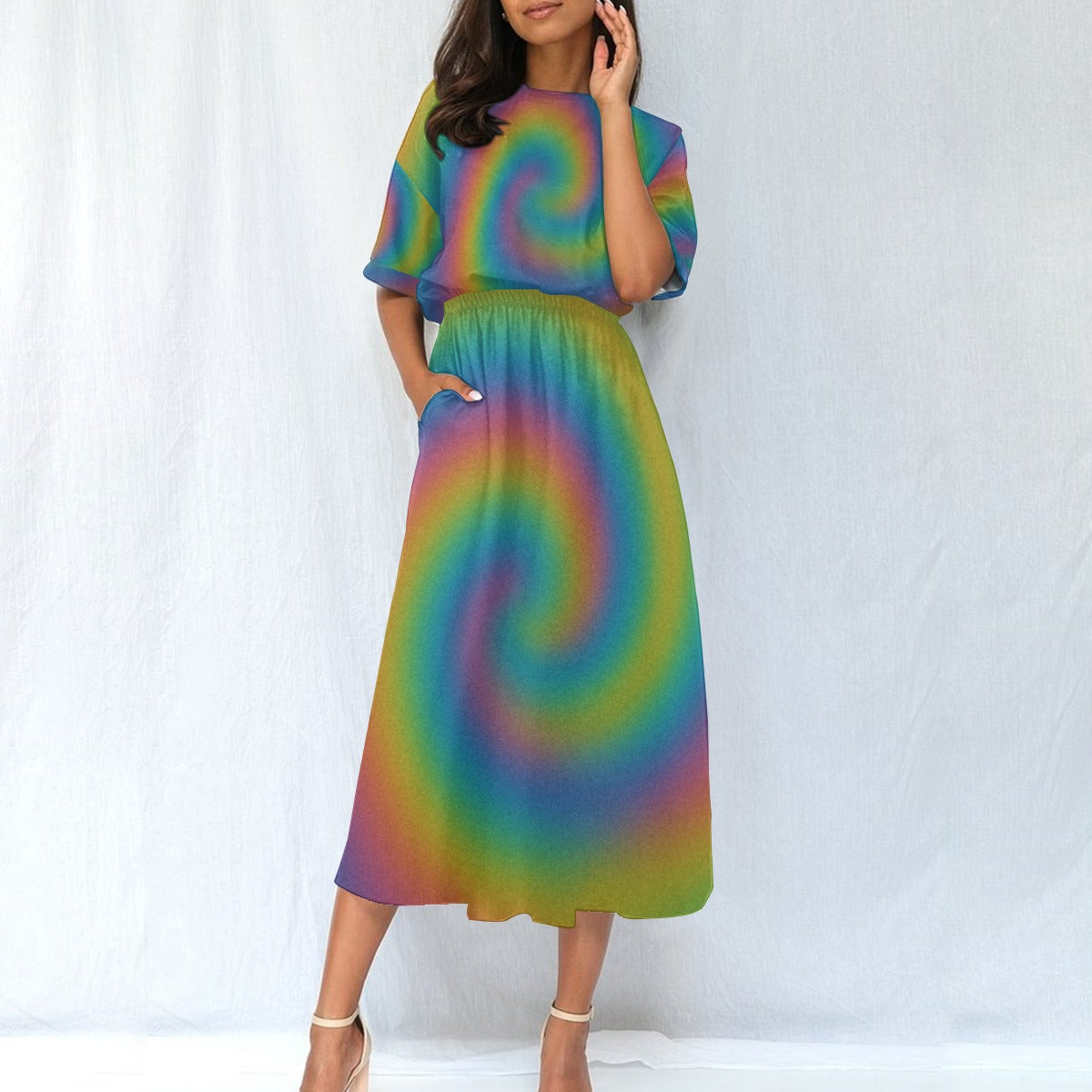 Women's Elastic Waist Dress