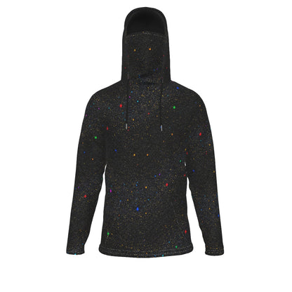 Men's Pullover Hoodie With Mask - view 1