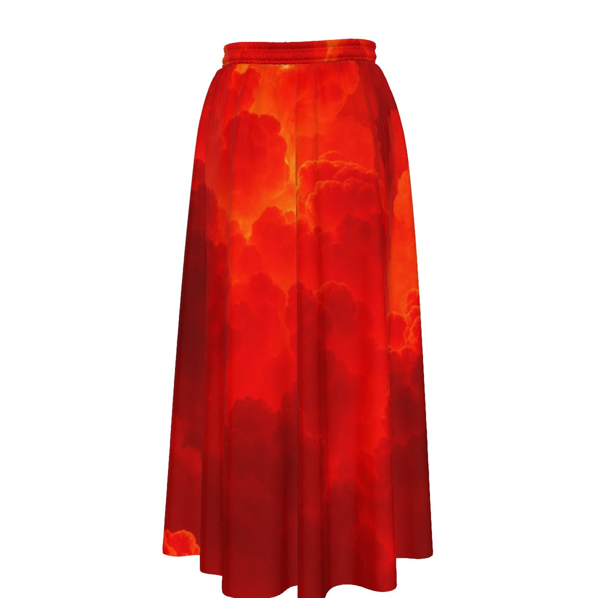 Women's Maxi Chiffon Skirts With Lining