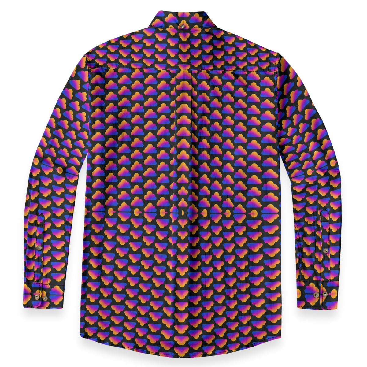 Men's Casual Lapel Long Sleeve Shirt|125GSM Cotton