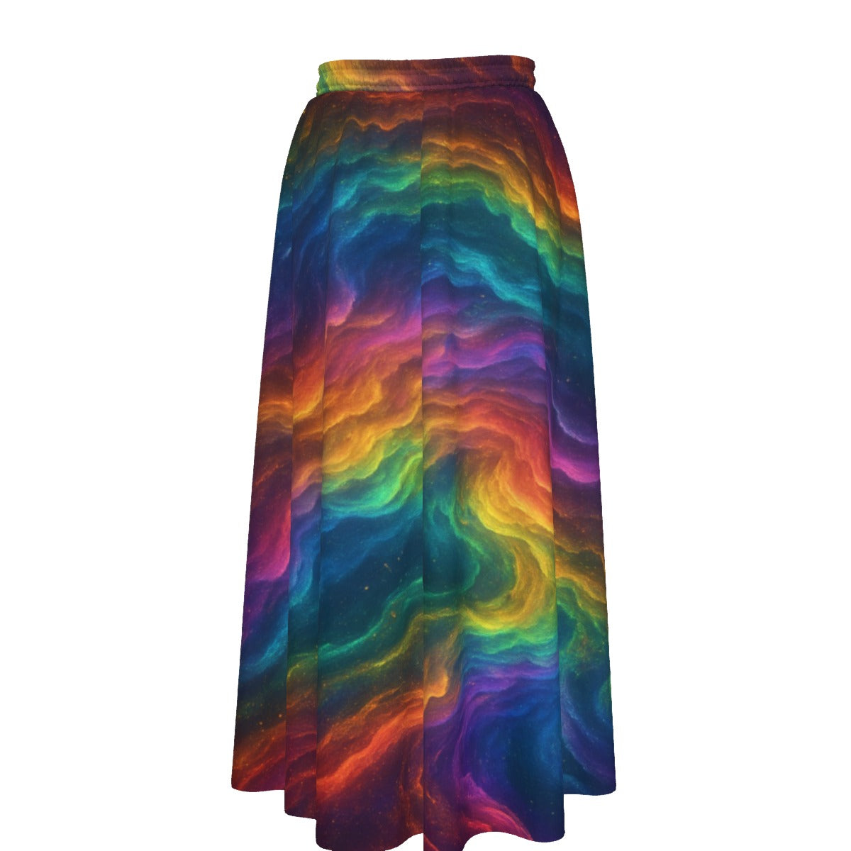 Women's Maxi Chiffon Skirts With Lining