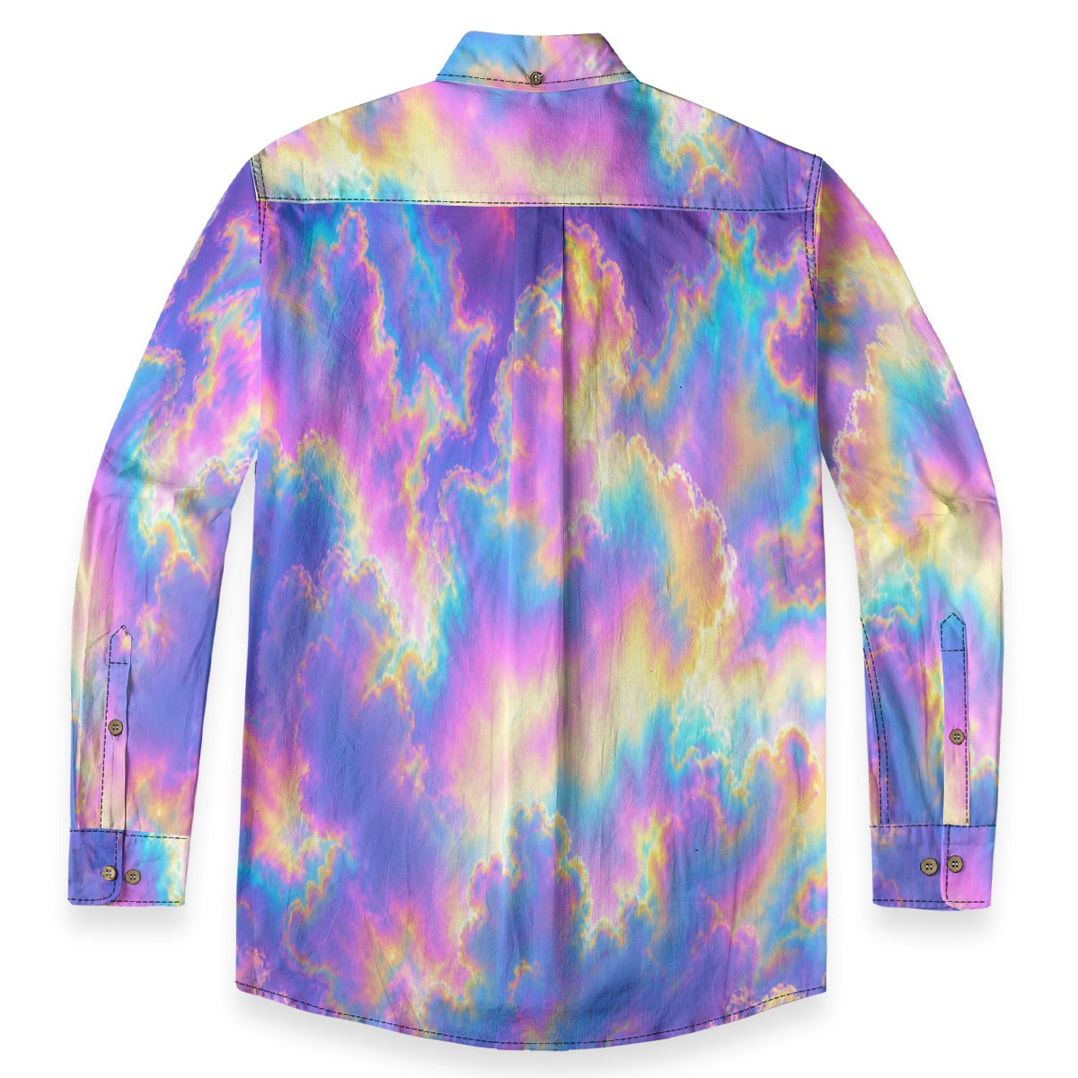 Men's Casual Lapel Long Sleeve Shirt|125GSM Cotton