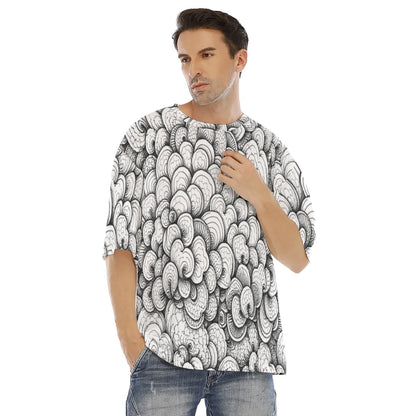 Men's Drop Shoulder T-shirt With Short Sleeve