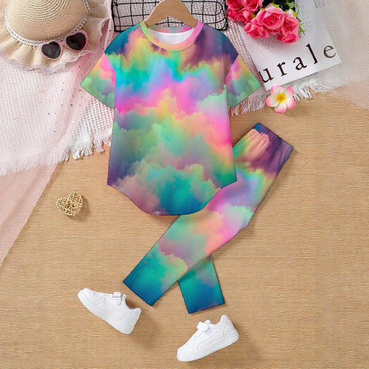 Kids' Casual Top and Pants Set