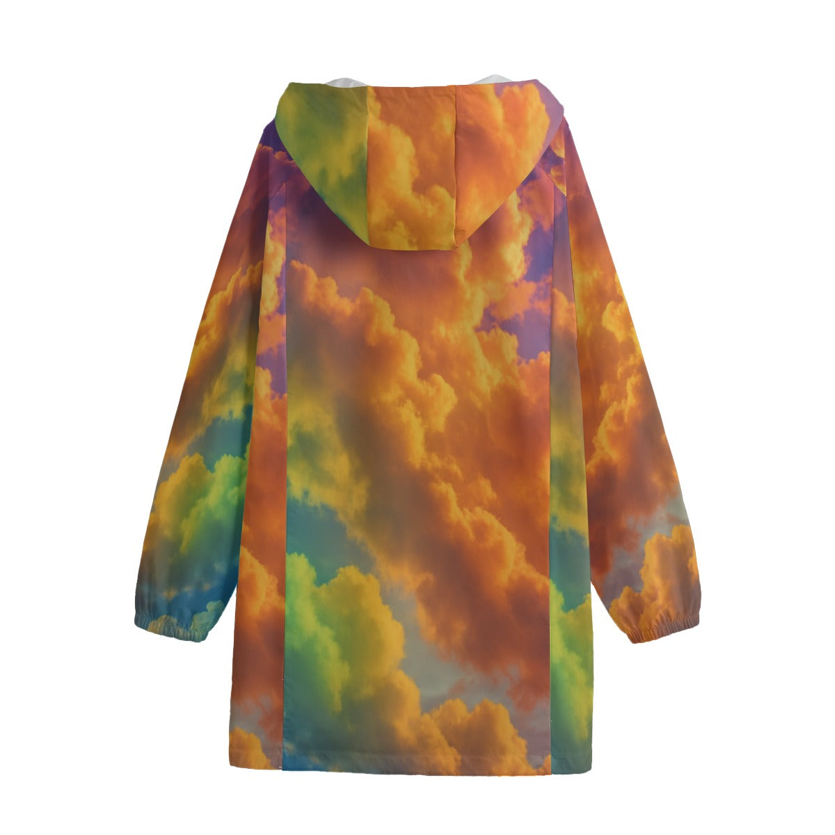 Unisex Windbreaker Long Jacket