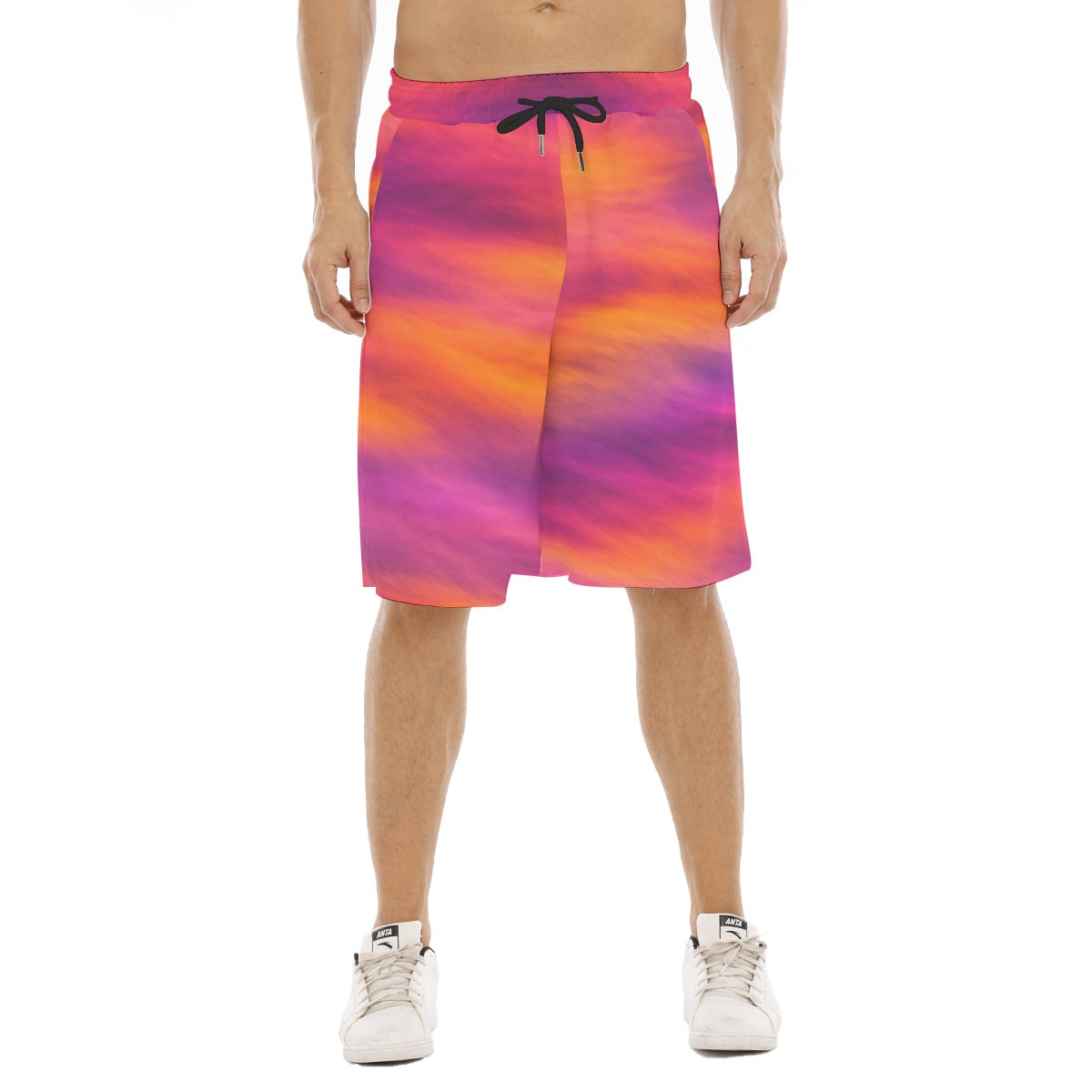 Men's Tether Loose Shorts With Pocket