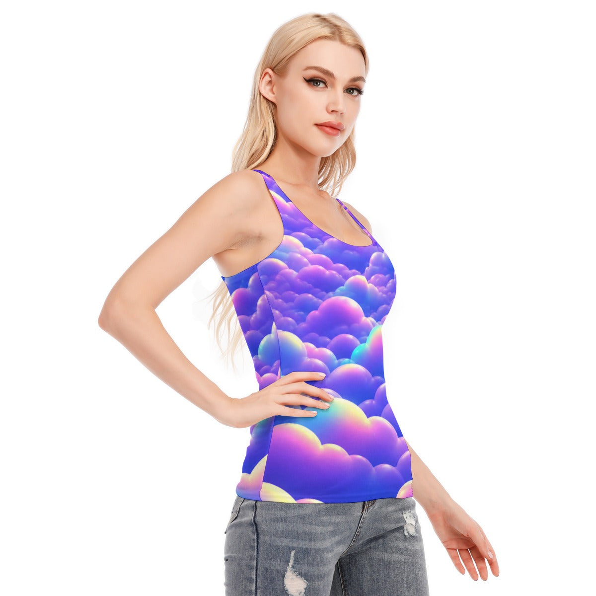 Women's Racer Vest | 190GSM Cotton