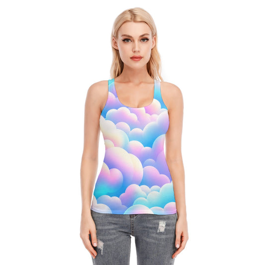 Women's Racer Vest | 190GSM Cotton