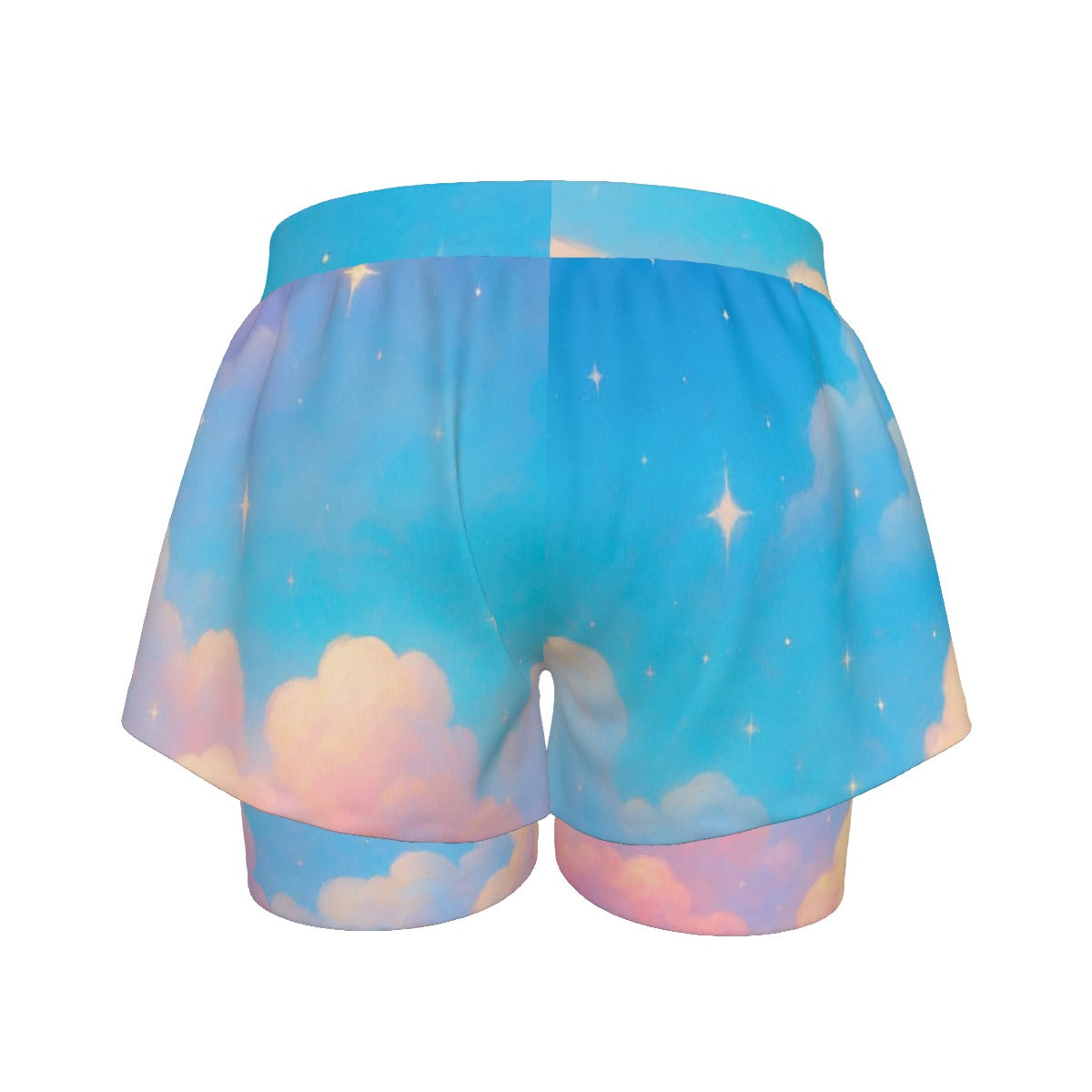 Unisex Sports Lined Shorts