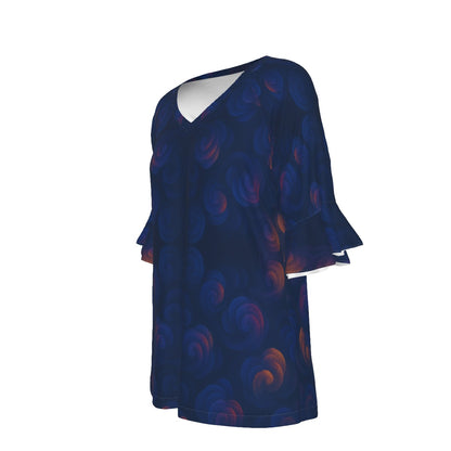 Women's T-shirt With Bell Sleeve