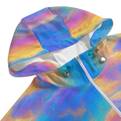 Unisex Pullover Jacket With Zipper Closure