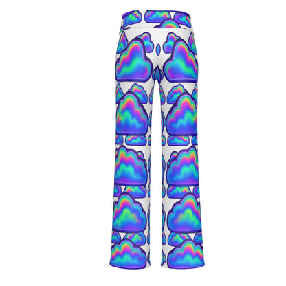 Women's High-waisted Straight-leg Trousers