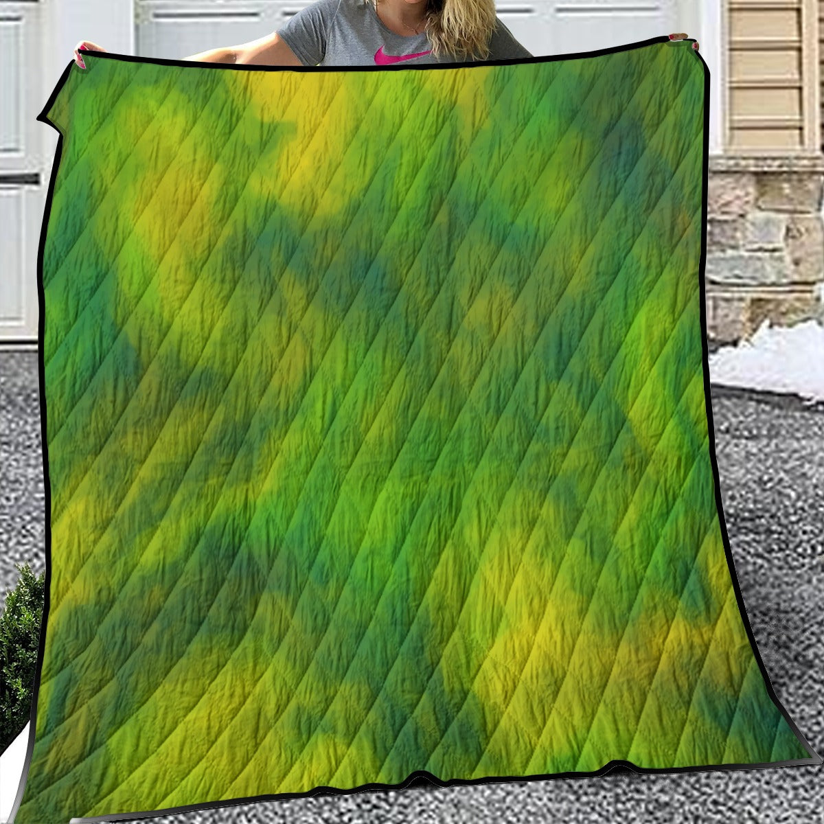 Unisex Lightweight & Breathable Quilt With Edge-wrapping Strips