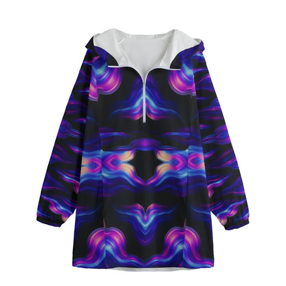 Unisex Windbreaker Long Jacket