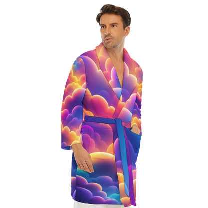 Men's Borg Fleece Robe