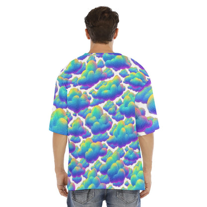 Men's Drop Shoulder T-shirt With Short Sleeve