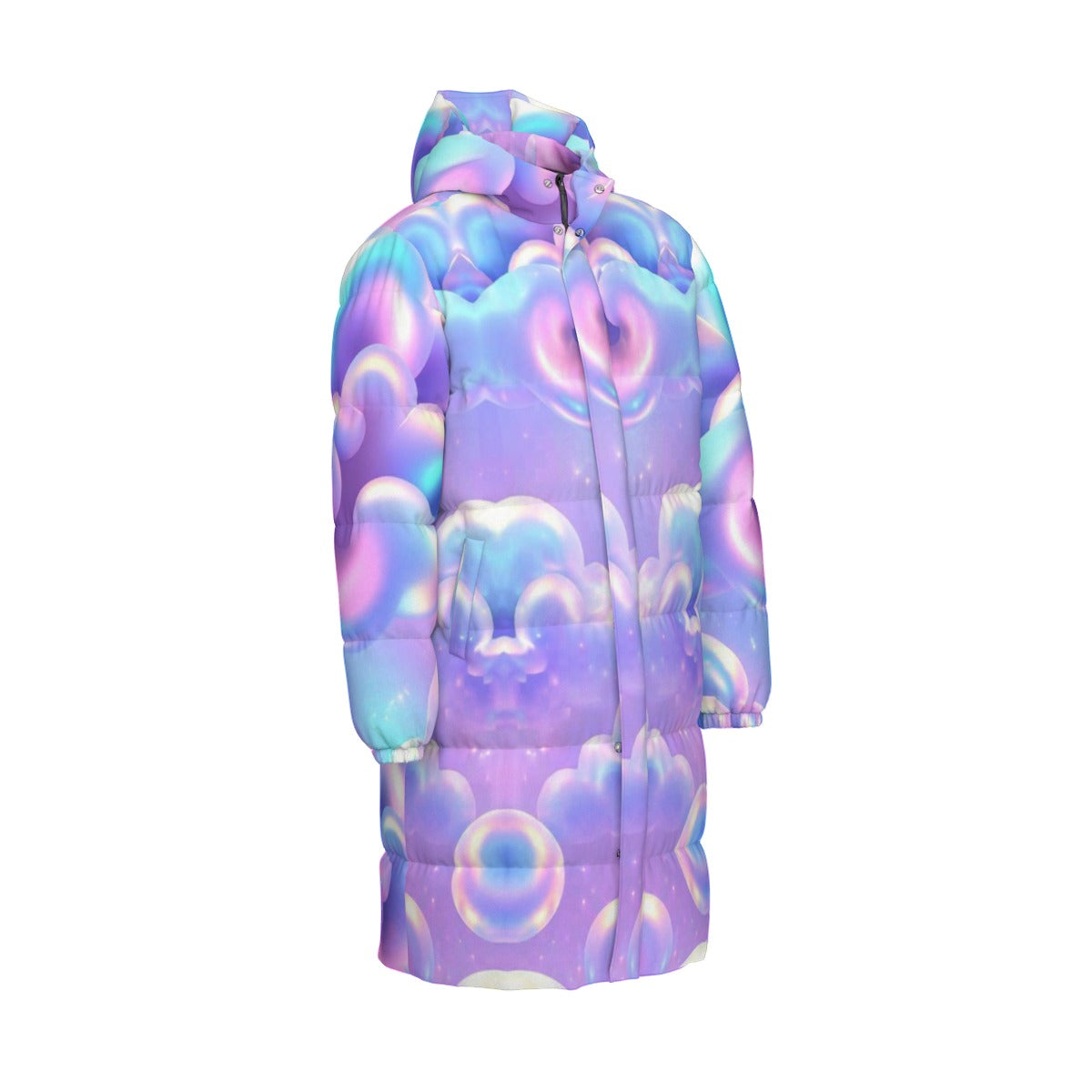 Unisex Long Down Jacket