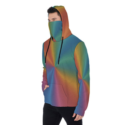 Men's Heavy Fleece Hoodie With Mask